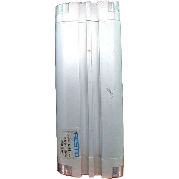 cilindro compacto, diâmetro 32mm, curso 85mm, anéis/placas de amortecimento elástico nas posições finais de curso, detecção de posição