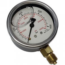 Man&ocirc;metro 6000psi 400bar - TWE