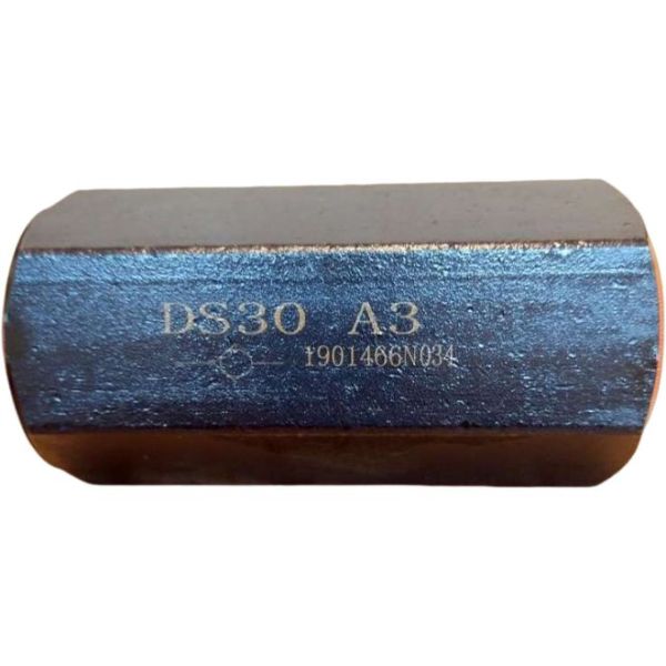 tamanho 30, conexão G1.1/2, vazão 400l/min, pressão máxima de trabalho 31,5Mpa, comprimento 132mm, instalação na linha rosqueada, meio óleo filtrado, corpo aço, pressão de ruptura 0,3MPa