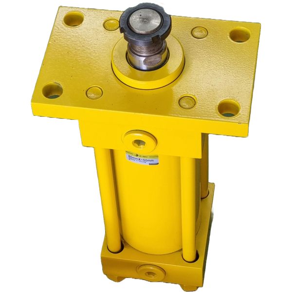 diâmetro 80mm, curso 150mm, com flange