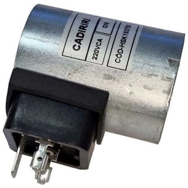 Diâmetro do furo 19mm Diâmetro da bobina 37mm Altura da bobina 50mm