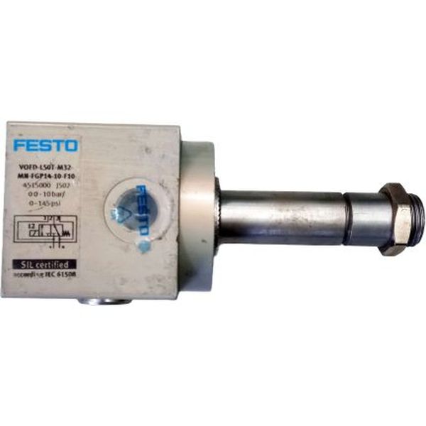 3/2 vias, conexões M5 / flange 1/4 / G1/4 , atuação elétrica / retorno mola, vazão 493 l/min, meio ar comprimido, corpo alumínio, vedações NBR

