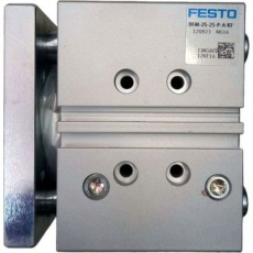 Cilindro pneumático DFM-25-25-P-A-KF 25X25 com guia - FESTO
