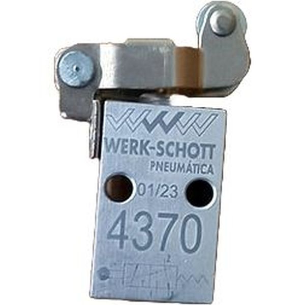 Série 4000, válvula para acionar cilindros pequenos, microválvula, válvula mini, válvula conexão rosca M5