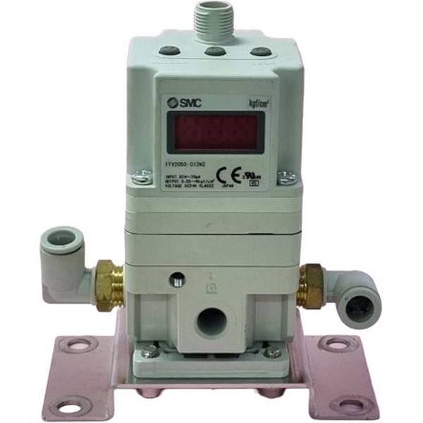 com indicador de pressão digital, proteção IP65, tamanho do corpo 2000, pressão de regulagem até 9bar, tensão de alimentação 24VDC, vazão 1500l/min