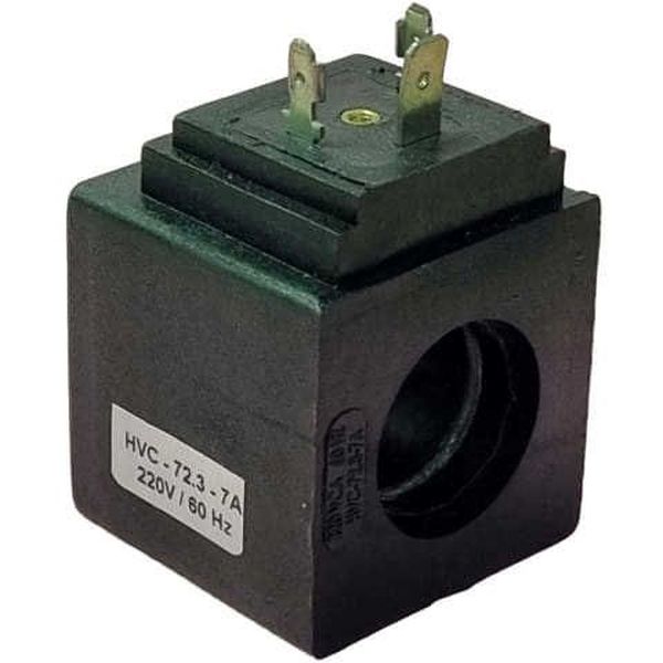 voltagem 2200V/60Hz, encapsulada, quadrada, ligação elétrica com pinos