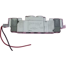 Válvula pneumática SY5220-5LOZ-01 - SMC usada