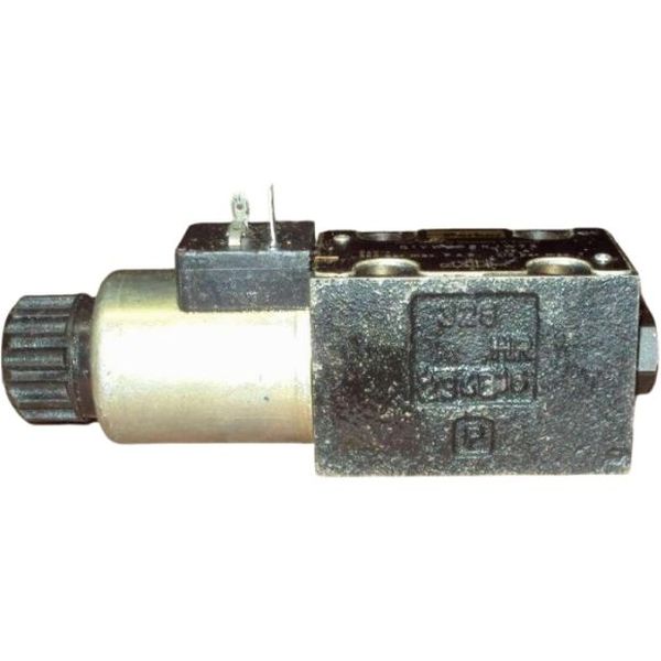 válvula direcional, válvula básica, centro 30, simples solenóide / 2 posições, vedação borracha nitrílica,  24VDC