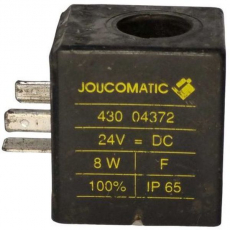 Bobina pneumática 43004372 24VDC 8W F - JOUCOMATIC
