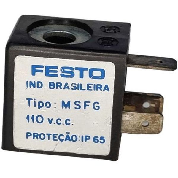 tensão 110VCC, grau de proteção IP65, encapsulada, ligação elétrica com pinos