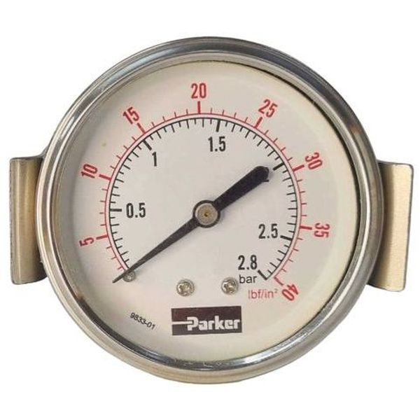 saída por trás, fixação por garra, conexão rosca 1/4, diâmetro 63mm, fluido ar comprimido