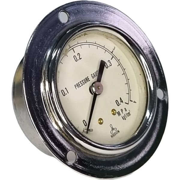 saída por trás, com flange, conexão rosca 1/4, diâmetro 50mm, fluido ar comprimido