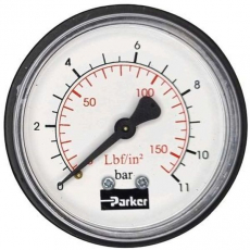 Man&ocirc;metro 160lbf/in2 11bar - PARKER