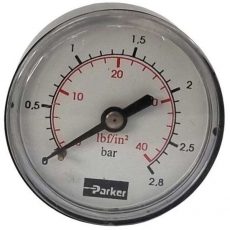Man&ocirc;metro 40lbf/in2 2,8bar - PARKER