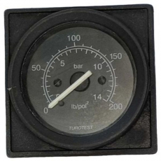 Man&ocirc;metro 14bar 200lb/pol2 - TUROTEST seminovo