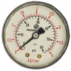 Man&ocirc;metro 60psi 4kg/cm2 - NORGREN usado
