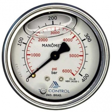 Man&ocirc;metro 6000psi 400bar - TWE