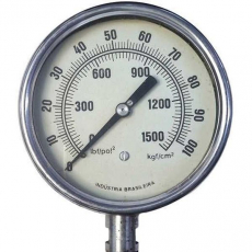 Man&ocirc;metro 1500lbf/pol2 100Kgf/cm2 usado