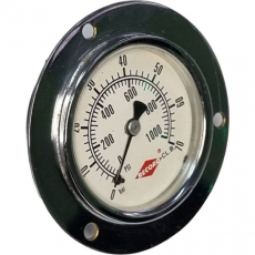 Man&ocirc;metro 1000psi 70bar com flange - RECORD