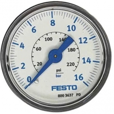Man&ocirc;metro PAGN-40-16-G18 8003637 225psi 16bar - FESTO