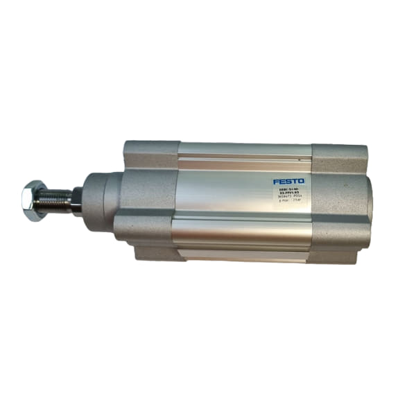 diâmetro 50mm, curso 40mm, dupla ação, amortecimento pneumático regulável de fim de curso, detecção de posição