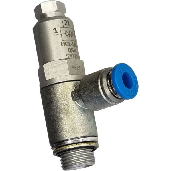 Válvula de retenção, conexão de G1/8, pressão de 10bar, temperatura de -10°C a 60°C -FESTO
