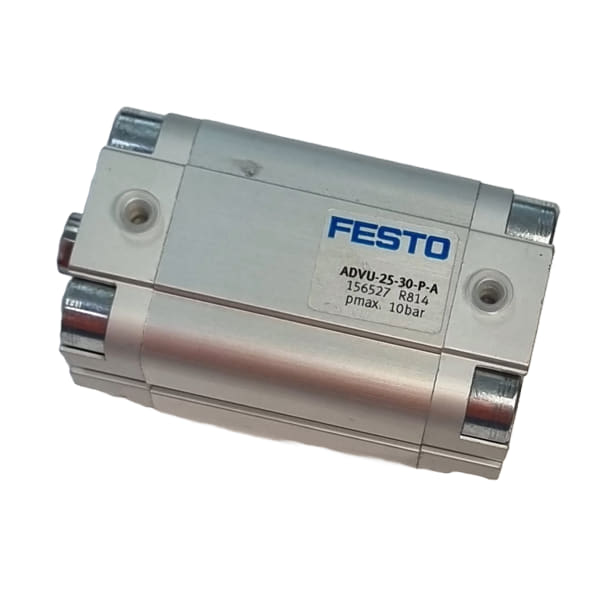 Cilindro pneumático, dupla ação, pressão de 10 bar, ISO 8573-1, temperatura -20°C até +80°C -FESTO

