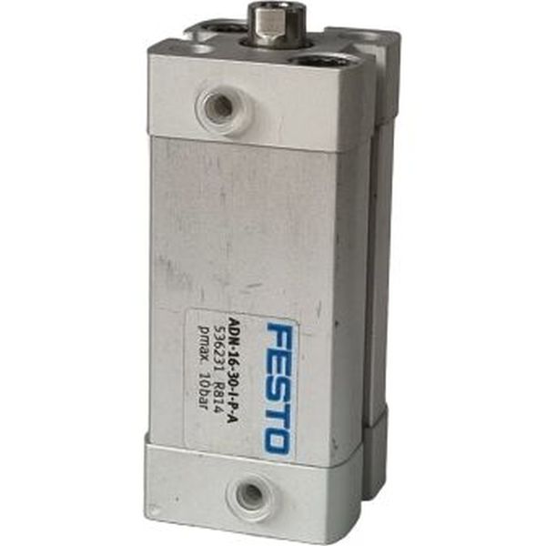 Cilindro pneumático, pressão de 10bar, temperatura -20°C a +80°C - FESTO