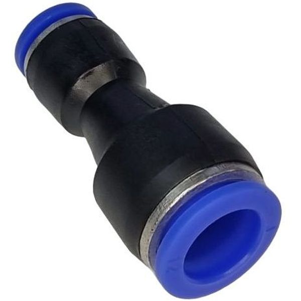 união pneumática reta, união reta de engate rápido, união pneumática, emenda para tubos, união rápida de tubos, emenda rápida de tubos, conexão pneumática, união instantânea, união para tubos pneumáticos, união para mangueiras pneumáticas