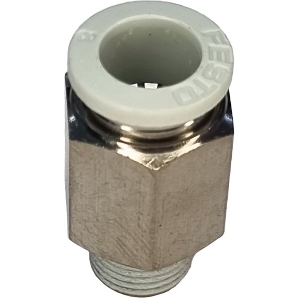 conexão pneumática com rosca externa, conexão pneumática com sextavado externo, conector para ar comprimido, conexão para válvulas pneumáticas, conexão roscada rápida, conexão instantânea