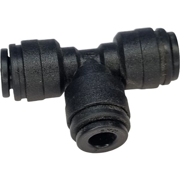 Conexão em T, diâmetro de 5 mm, pressão de 10bar, temperatura 0°C a +60°C - JG