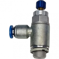 Válvula reguladora de fluxo unidirecional GRLA-1/8-QS-4-RS-D 197580 1/8X4 -FESTO - FESTO