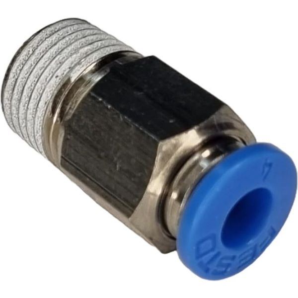 conexão pneumática, conector para ar comprimido, conexão para válvulas pneumáticas, conexão roscada rápida, conexão instantânea