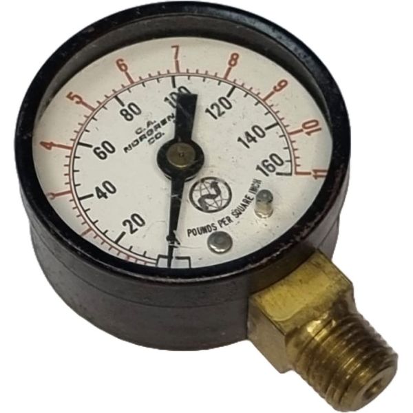 saída por baixo, escala dupla, pressão de 11bar ou 160psi