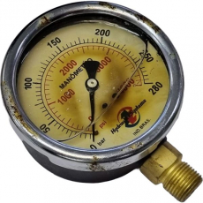 Man&ocirc;metro 4000psi 280bar estoque antigo - HYDRAULIC SYSTEMS