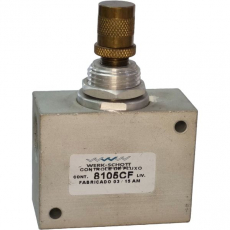Regulador de fluxo 8105CF 1/2X1/2 - WERK SCHOTT