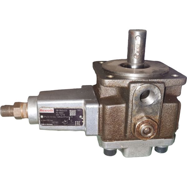 deslocamento variável, operada por piloto , Série 11, deslocamento 10cm3, rotação horária, fluido óleo mineral