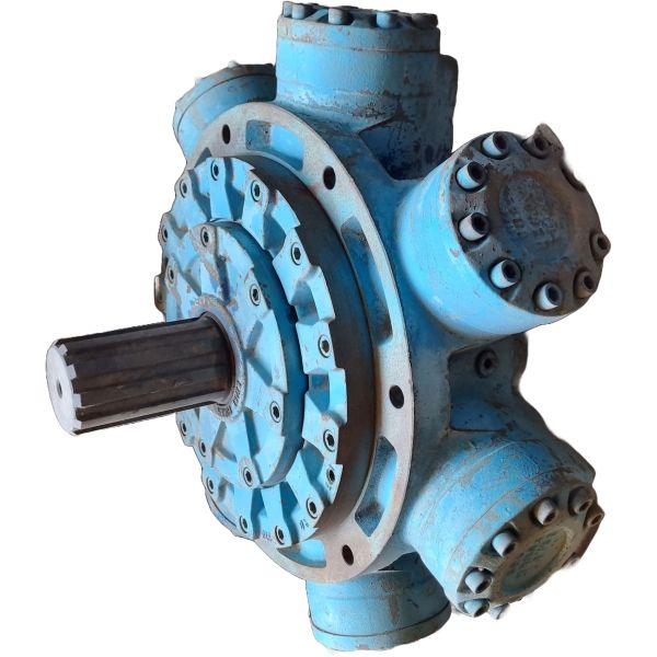 Motor hidráulico, vazão de 20 a 80 l/min, pressão de 350 bar, temperatura - 20°C a +80°C - Usado