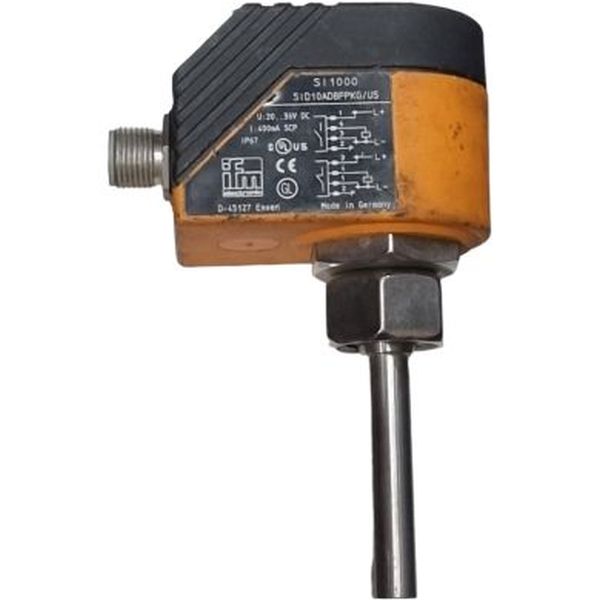 conexão da rosca M18 X1,5 rosca interna, 1 saída digital, fluidos líquidos e gasosos, resistência à pressão 300 bar, função elétrica PNP