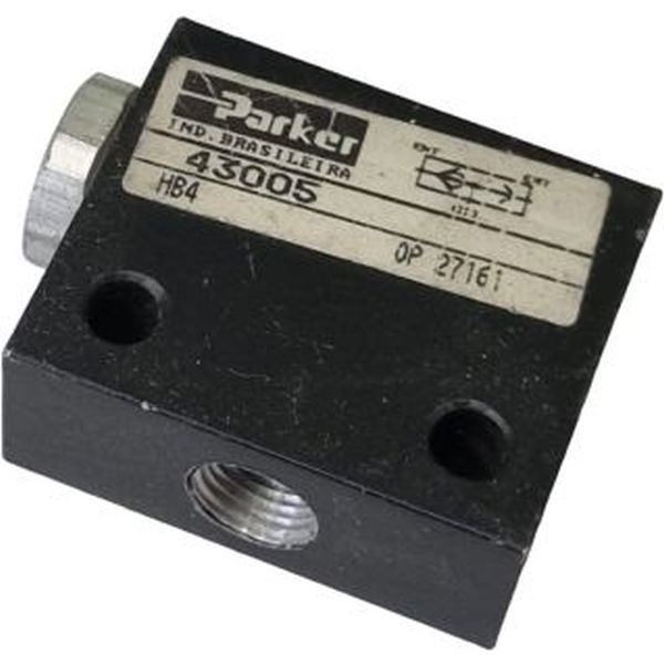 conexão bitola 1/8, vazão de 507l/min, pressão de 10 bar, rosca 1/8