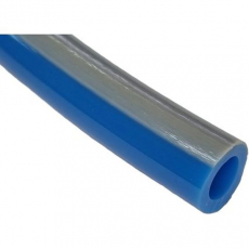 Tubo poliuretano bicolor cinza/azul - TRATUS
