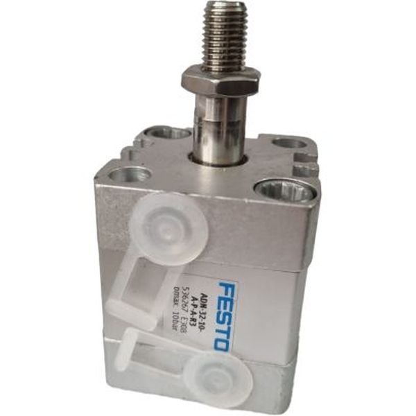 Cilindro pneumático 32x10mm, dupla ação, ISO 21287, pressão de 10bar -  FESTO
