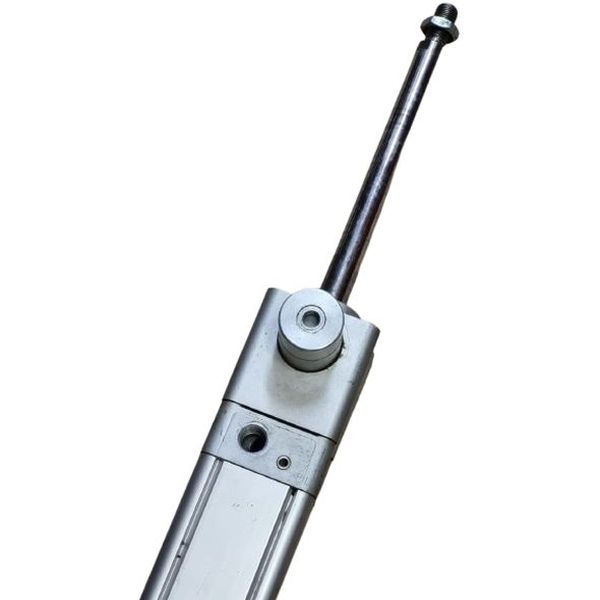 diâmetro 63mm, curso 400mm, dupla ação, amortecimento pneumático regulável de fim de curso, detecção de posição, ISO 15552, ranhura para sensor, com clipe de retenção para a haste