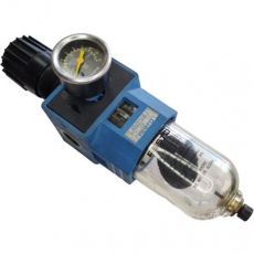 Filtro regulador LFR-1/2-S-7-B 101290 com man&ocirc;metro - FESTO seminovo