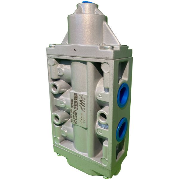 Série N8000, conexão rosca 1/2, válvula para ar comprimido e gases inertes