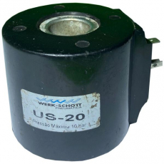 Bobina pneumática US-20 - WERK SCHOTT usada