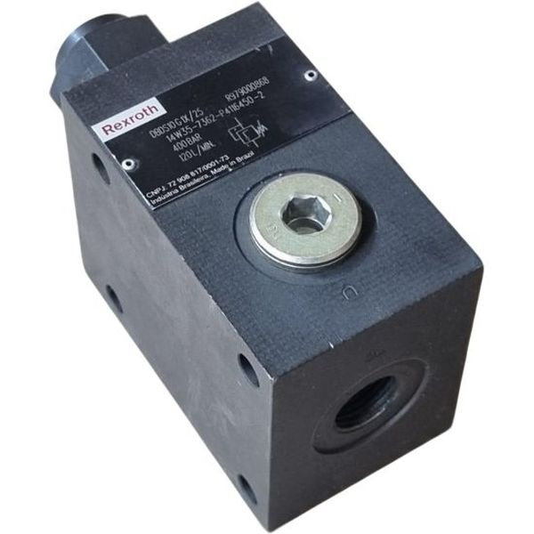 Válvula limitadora, vazão de 120 l/min, pressão de 400bar, ISO 4406, NG10