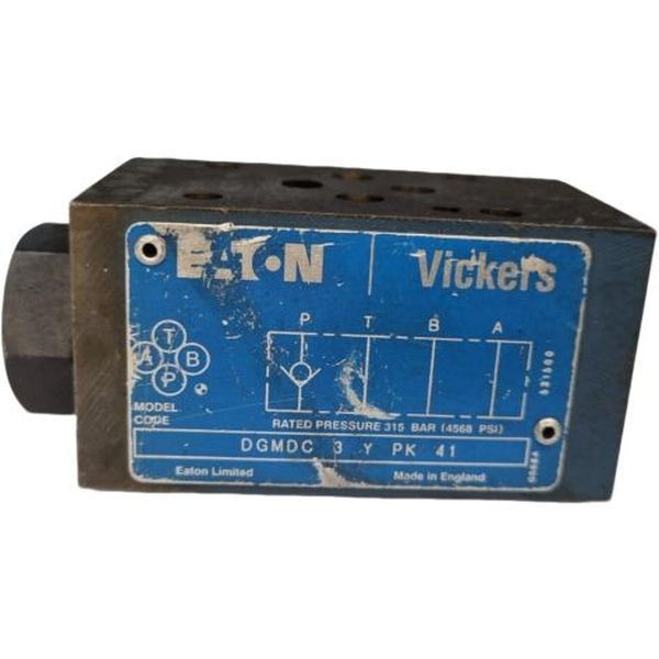 Válvula de retenção, vazão de 60l/min, pressão de 315bar -  VICKERS usada