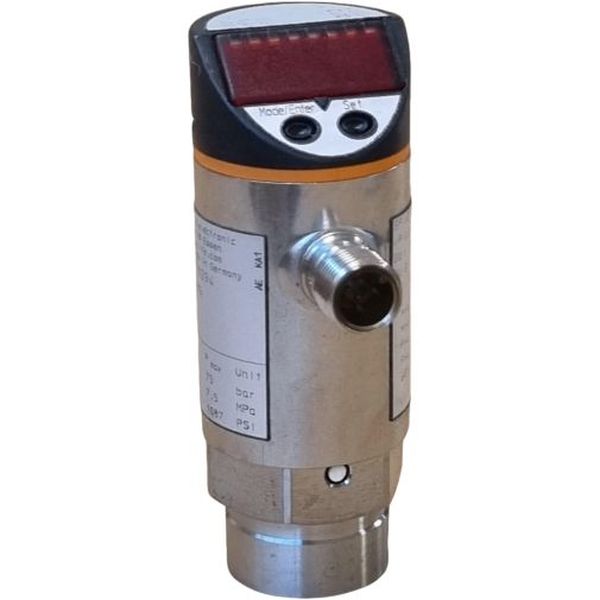 Sensor de pressão com display, rosca de G 1/4, pressão de 150bar, faixa de medição de 10bar - IFM