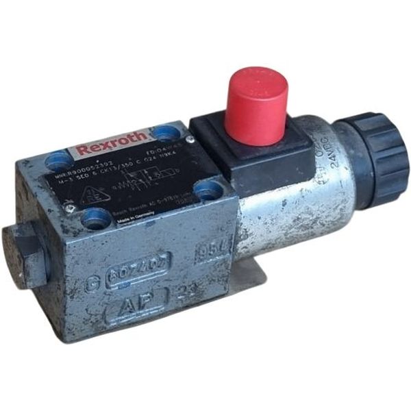 Válvula direcional, pressão de 350bar, 24V DC, vazão 25L/min